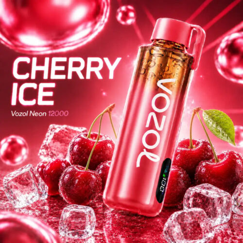 Vozol-Neon-12000-Pro-Cherry-Ice Vozol Vape Neon 12000 Pro - Cherry Ice