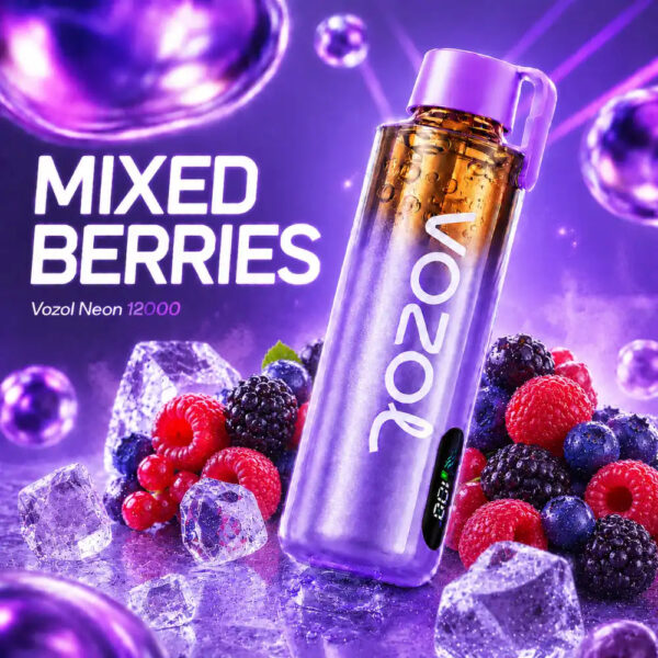 Vozol-Neon-12000-Pro-Mixed-Berries Vozol Vape Neon 12000 Pro