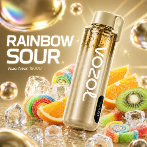 Vozol-Neon-12000-Pro-Rainbow-Sour Vozol Vape Neon 12000 Pro - Rainbow Sour