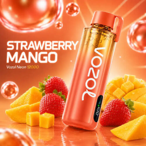 Vozol-Neon-12000-Pro-Strawberry-Mango Vozol Vape Neon 12000 Pro - Strawberry Mango