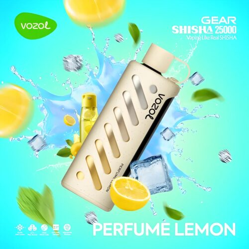 Vozol-Vape-Gear-Shisha-25000-Perfume-Lemon Vozol Vape Gear Shisha 25000 - Perfume Lemon
