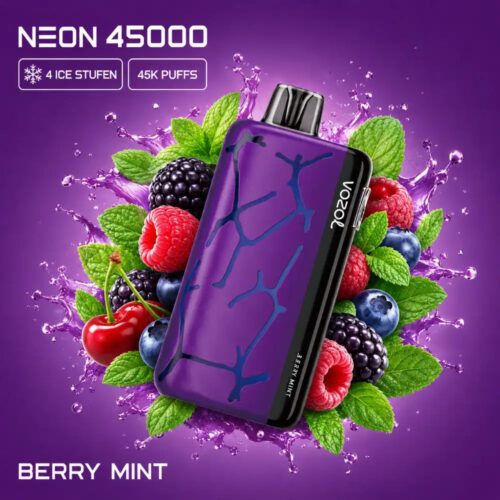 Vozol-Vape-Neon-45000-Berry-Mint Vozol Vape Neon 45000 - Berry Mint