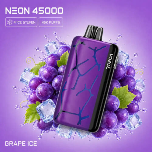 Vozol-Vape-Neon-45000-Grape-Ice Vozol Vape Neon 45000 - Grape Ice