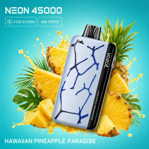 Vozol-Vape-Neon-45000-Hawaiian-Pineapple-Paradise Vozol Vape Neon 45000 - Hawaiian Pineapple Paradise