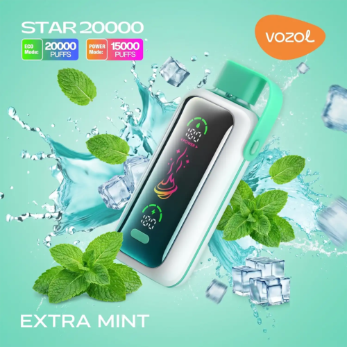 Vozol-Vape-Star-20000-Extra-Mint-1-1 Vozol Vape Star 20000 - Extra Mint