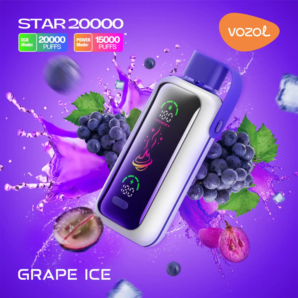 VOZOL STAR 20k - Grape Ice