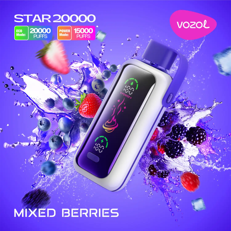 VOZOL STAR 20k - Mixed Berries