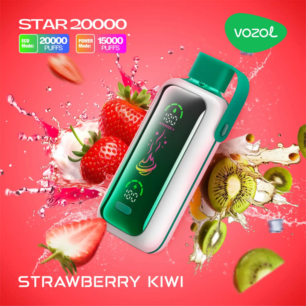 VOZOL STAR 20k - Strawberry Kiwi