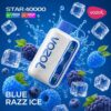 Vozol-Vape-Star-40000-Blue-Razz-Ice Vozol Vape Star 40000 - Blue Razz Ice
