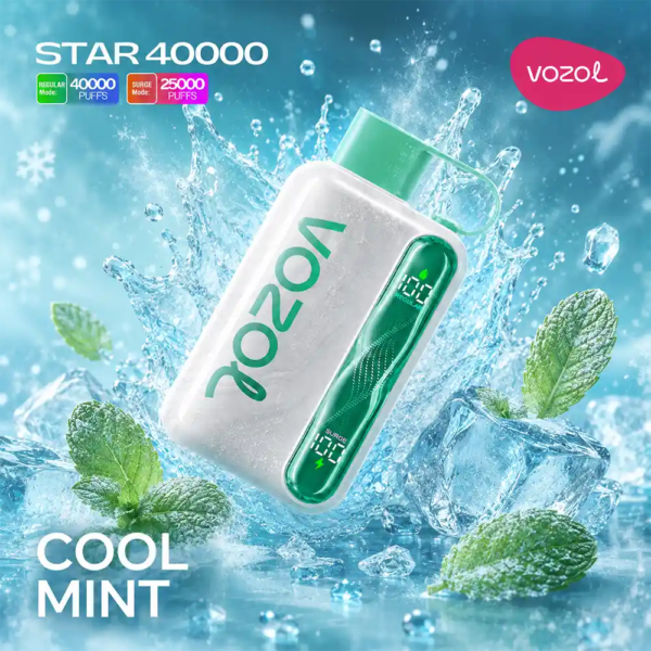 Vozol-Vape-Star-40000-Cool-Mint Vozol Vape Star 40000