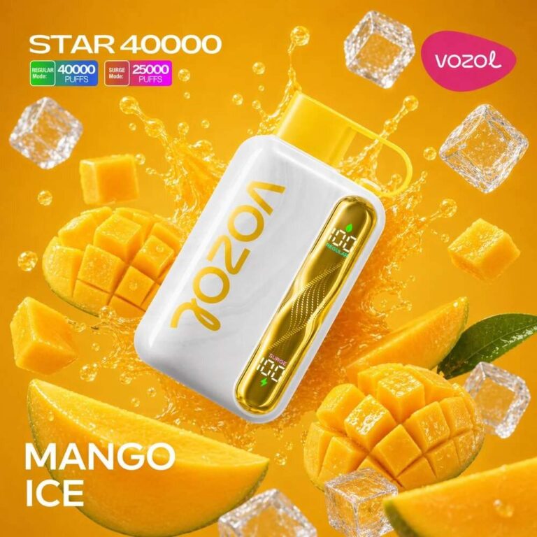 Vozol Star 40k – Mango Ice