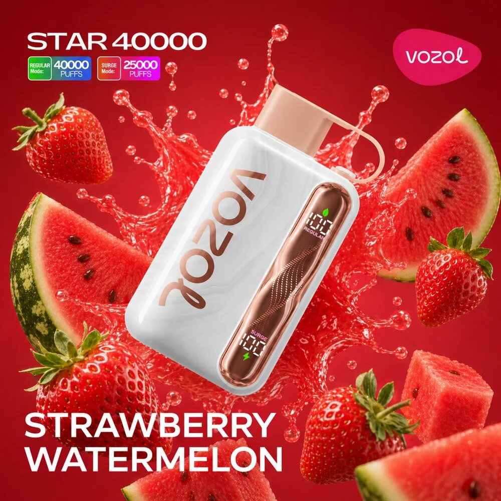 Vozol Star 40k - Strawberry Watermelon