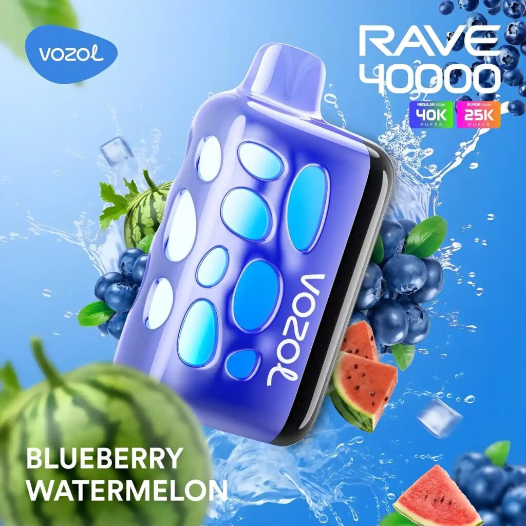 Vozol Rave 40k - Blueberry Watermelon
