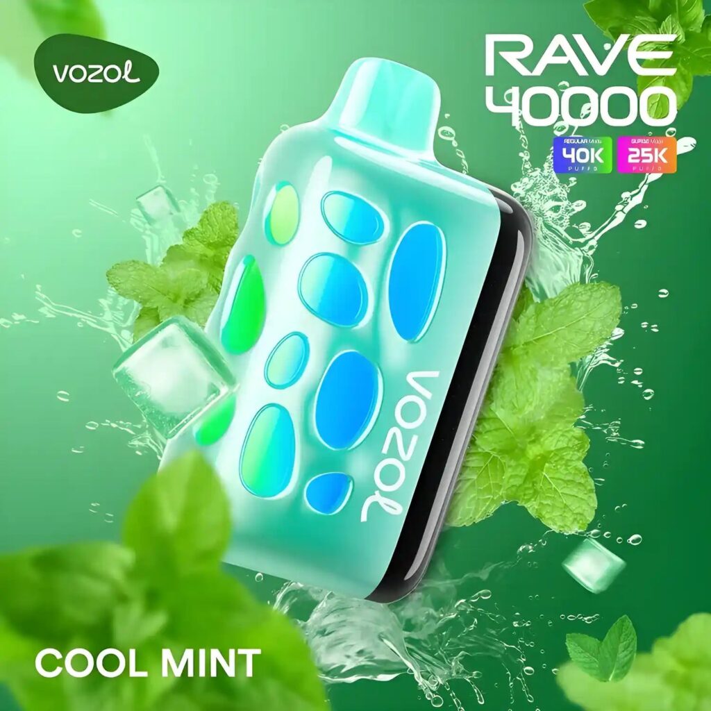 Vozol Rave 40k - Cool Mint