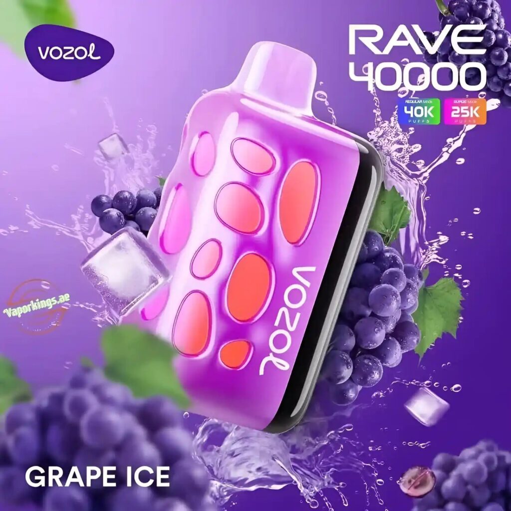 Vozol Rave 40k - Grape Ice