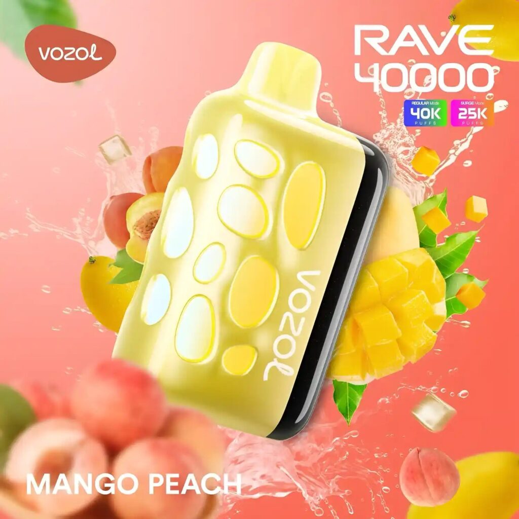 Vozol Rave 40k - Mango Peach