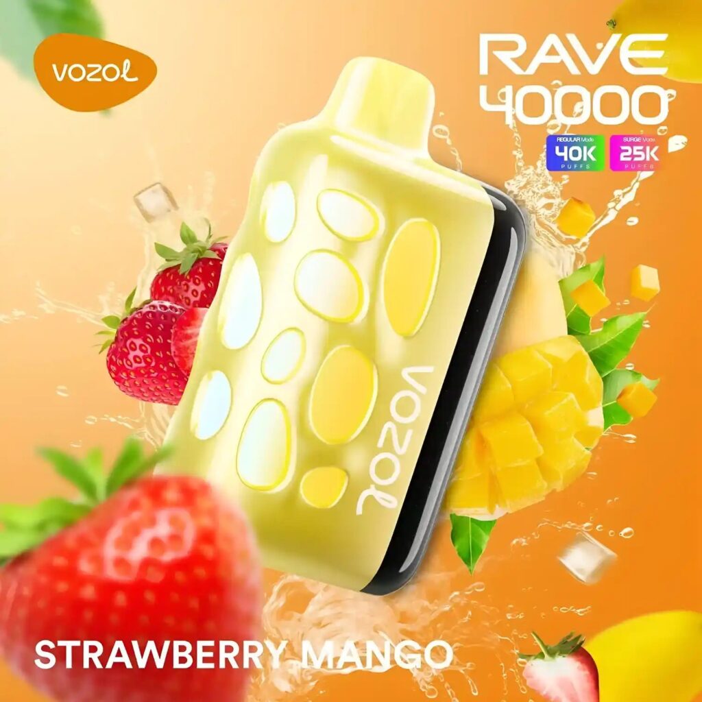 Vozol Rave 40k - Peach Ice