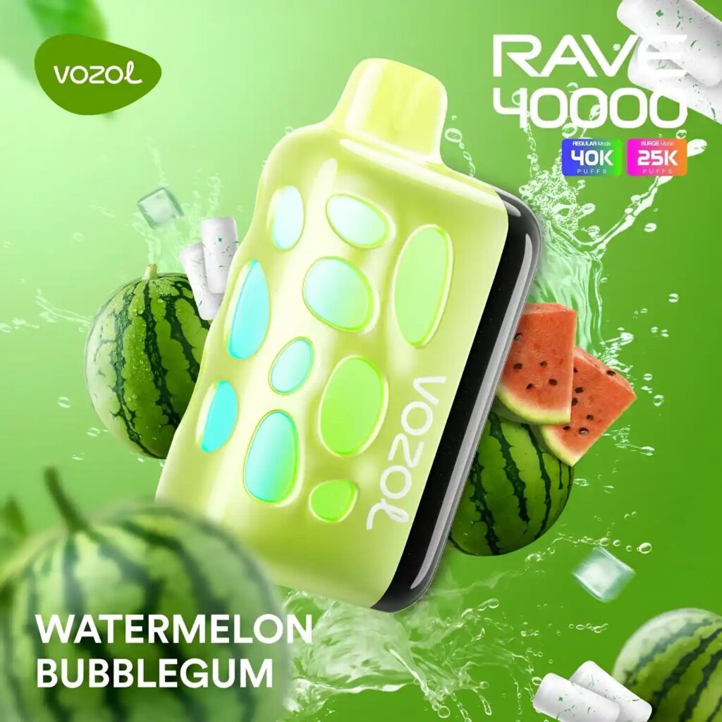 Vozol Rave 40k - Watermelon Bubblegum