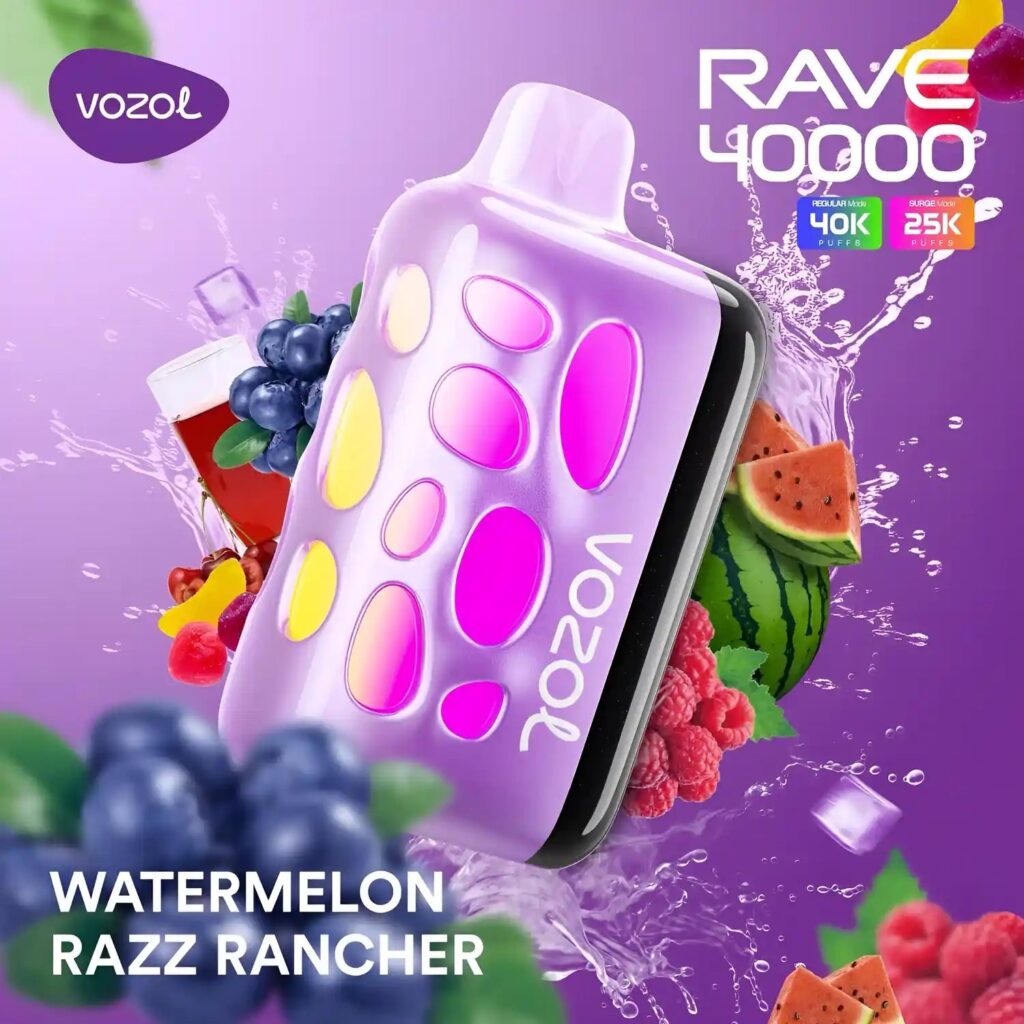 Vozol Rave 40k - Watermelon Razz Rancher