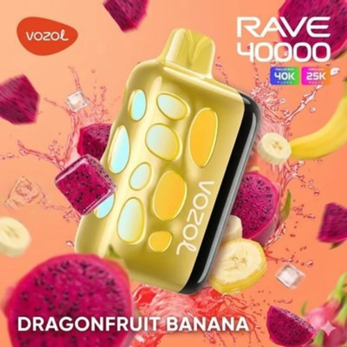 Vozol Rave 40k - Dragon Fruit Banana Vozol Rave 40k - Dragon Fruit Banana
